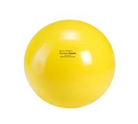 Gymnic Classic Ø 45 cm, Amarillo, para Fisioterapia y rehabilitación, Ideal para Actividades motoras, Pilates, Gimnasia y Entrenamiento Funcional, Dispositivo médico de Clase I