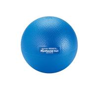 Gymnic Myofascial Ball Ø 13 cm Azul Pelota de Masaje miofascial Inflable, para Masaje y liberación miofascial, Ideal para automasaje, recuperación Muscular y Entrenamiento específico