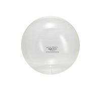 Gymnic OPTI Ball Ø 65 cm, balón Inflable Transparente para Gimnasia, Fisioterapia y rehabilitación, Ideal para Ejercicios posturales, Pilates y Actividades motoras con Control Visual