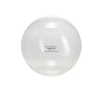 Gymnic OPTI Ball Ø 75 cm, balón Inflable Transparente para Gimnasia, Fisioterapia y rehabilitación, Ideal para Ejercicios posturales, Pilates y Actividades motoras con Control Visual