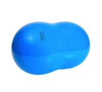 Gymnic Physio Roll diámetro máximo 70 cm/Longitud 115 cm, Pelota Doble Azul, Ideal para Fisioterapia, Ejercicios de Equilibrio, coordinación y Apoyo terapéutico en niños, Adultos y Ancianos