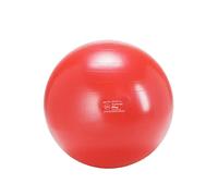 Gymnic Plus Balón de Fitness Ø 55 Rojo, Ideal para Fisioterapia, Fitness y rehabilitación, Ejercicios posturales, sedestación dinámica y Entrenamiento Funcional