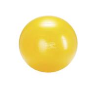 Gymnic Plus Balón de Fitness Ø 75 Amarillo, Ideal para Fisioterapia, Fitness y rehabilitación, Ejercicios posturales, sedestación dinámica y Entrenamiento Funcional