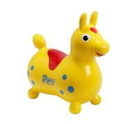 Gymnic Caballo para saltar Rody Inflable Amarillo (2089090)