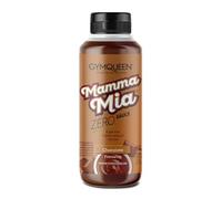 GymQueen Mamma Mia Zero Sauce 265 ml, baja en calorías y grasas, para refinar platos o como aliño de ensaladas, vegetariana, Chocoholic
