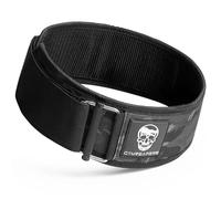 Gymreapers Cinturón de levantamiento de pesas de bloqueo rápido para culturismo, levantamiento de potencia, entrenamiento cruzado, neopreno de 4 pulgadas con hebilla de metal, soporte de espalda