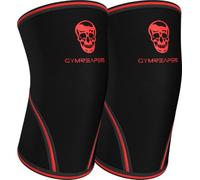 Gymreapers Coderas (1 par) con muñequeras - Codera para apoyo y compresión para levantamiento de potencia, levantamiento de pesas, banco y tendinitis, neopreno de 5 mm, para hombres y mujeres, XXL