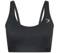 Gymshark Training Mujer Deporte Ocio Sujetador B1A6Q-BBBB-AQ2 Negro Blanco Nuevo