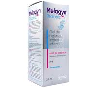Gynea Melagyn Pediatrico Gel Íntimo Infantil 200ml - Con Aceite de Árbol de Té con Propiedades Calmantes - Base Lavante Suave - Para la Higiene y Protección de la Zona Íntima Infantil