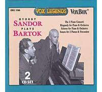 György Sándor Gyorgy Sandor Plays Bartok (CD) Album (Importación USA)