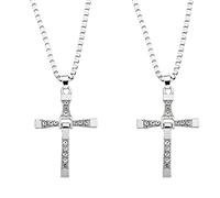 GYORI Collar De Cruz De Fast And Furious Para Hombre Y Mujer, Cadena Ajustable, Regalo Ideal