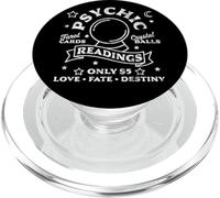 Gypsy Fortune Teller Lecturas psíquicas Tarot Crystal Ball PopSockets PopGrip para MagSafe
