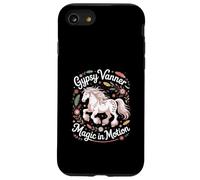 Gypsy Vanner Magic in Motion, Amante de los Caballos, equitación Carcasa para iPhone SE (2020) / 7/8