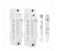 GYPV-63 1500VDC portafusibles 10 * 38mm 14 * 85mm Solar PV DC 1P 10A 15A 25A 30A 40A 50A 1 Uds(30A Fuse with Holder)