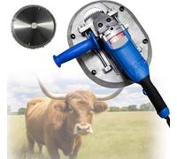 GYQSSD Descornador Eléctrico para Animales, Máquina Cortadora De Cuernos Indolora De Alta Potencia 1700W para Terneros, Cabras Y Ovejas, Rompecuernos De Toro Grande Sin Sangrado, Corte Preciso