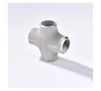 GYQYJPFZM 18mm 20mm 22mm 25mm 27mm 32mm 34mm 38mm 42mm 45mm 48mm 51mm 57mm 60mm OD 304 Stainless Steel Cross 4 Ways Welded Pipe Fitting(48x3mm)