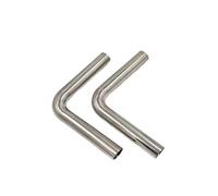 GYQYJPFZM 1PCS 57mm Pipe OD Butt Weld 90 Degree Elbow Long Bend SUS304 Stainless Fitting L=100mm