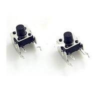 GYQYJPFZM 20Pcs Tact Switch 6 * 6 * 7mm Horizontal with Bracket Tactile Push Button Switches 6x6x7mm Switch