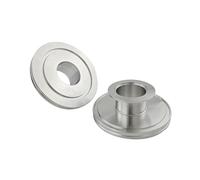 GYQYJPFZM ISO80 To KF25 Vacuum Reducer Size Head Vacuum Clip Flange Reducer SUS304 Stainless Steel