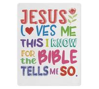 GYQYJPFZM Let the Little Come to Me Metal Tin Sign Jesus Quote Wall Decor for Nursery Playroom Baptism Gift 8 X 12 in