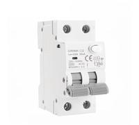 GYR9NM AC tipo 2P 4P magnético con protección contra sobrecorriente y fugas, carril Din 10A 16A 25A 32A 40A 1 Uds(30mA,4P 16A)
