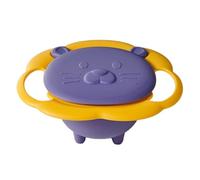 Gyro Bowl For - 360 Degree Rotating Anti-Spill Snack Dish, Balance Feeding | Bowl, Fun Interactive Training Tool, Kids Tableware Accessory, Easy-Clean Part | For Boys