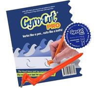 Gyro-Cut® PRO - Herramienta de corte rotativa 360°, cuchillo para manualidades de scrapbooking con hoja estándar para papel
