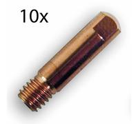 GYS 10 Tubo de Contacto para Mig-Brenner 150/250/300A - Ø 1,0mm / M6 -Aluminio-