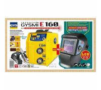 GYS Gysmi E160 E-Mano Mma Electrodos Equipo Soldadura 031548 + Casco LCD 9/13
