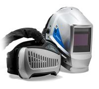 GYS, Máscara de soldadura respiratoria LCD GYSMATIC 3/9-13 G AIR True Color XL, campo de visión 100x60mm, oscurecimiento automático 0,04ms, clase óptica 1/1/1/1, filtro TH2 para MMA, TIG, MIG/MAG y