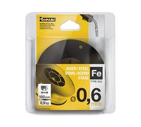 TOPARC - HILO MAG ACERO Ø0,8 - BOBINA PLÁSTICO S100 0,9Kg - ER70S-6 / G3Si1