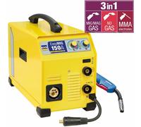 GYS MIG MAG Soldador 3 En 1 Easymig 150 032248 Con Soplete Y Accesorios 230V