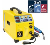 GYS Mig Mag Soldadora 3in1 Easymig 160 032255 Con Brenner y Accesorio 230V
