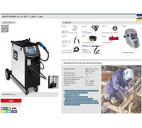 GYS Multipearl 201 4 Mig Mag + Wig + E Mano Equipo Soldadura D31821 En Set