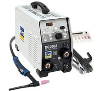 GYS Soldador Inversor De Electrodos Gysmi TIG 200 DC HF FV Con Accesorios