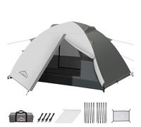 Gysrevi Tienda de Campaña 2-3 Personas, con a Prueba de Viento Impermeable, Tienda de Cúpula de Doble Capa Portátil Ultraligera, para Trekking, Camping, Playa, Aventura Etc