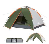 Gysrevi Tienda de Campaña 2-3 Personas, Tienda Pop Up Portátil, Tienda Instantánea con 2 en 1 Doble Capa, Anti Impermeable Viento, para Camping, Familiar, Senderismo, Mochileros