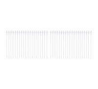 GYSURYB 40 Conjuntos de Tubo de Ensayo de Varilla de Inseminación Artificial Pipeta Polinización Desechable Catéter de Crianza Perro Mascota