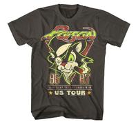 GYTA3345zs Poison-Look-What-The-Cat-Dragged-In-USA-Tour-1986-87-T-Shirt-Cigar