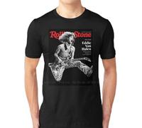 GYTA3345zs The-Van-Jumping-T-Shirt-100-Cotton-Cover-Live-Halen-Album-Tour-King-Eddie-Rest
