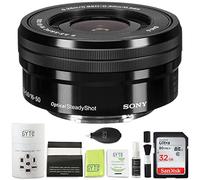 GYTE Paquete - Lente Sony 16-50 mm f/3.5-5.6 OSS - Lente Sony E Mount + Paquete Premium (Caja Blanca)