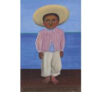 GYTRI CGFHJ Cartel abstracto de Diego Rivera Cuadro en lienzo 《El niño Jesús Sánchez》De Diego Rivera Colección de Grabados para Regalos de Decoración del Hogar 40x60cm Sin enmarcar