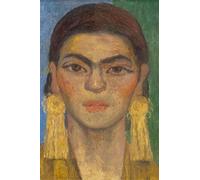GYTRI CGFHJ Cartel de Diego Rivera People Pintura abstracta en lienzo《Retrato de mujer》De Diego Rivera Colección de Grabados para Regalos de Decoración del Hogar 40x60cm sin enmarcar