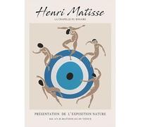 GYTRI CGFHJ Famoso Henri Matisse Póster Impresiones en color Cuadro abstracto de arte de pared《La danza》Henri Matisse Gente Pintura en lienzo para decoración del hogar 30x50cm sin marco