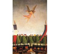 GYTRI CGFHJ Henri Rousseau Póster e impresiones Cuadro abstracto de arte mural《La 22ª Exposición Asociación de Artistas》Pintura en lienzo en color para decoración del hogar 50x80cm sin marco