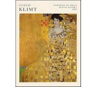GYTRI CGFHJ Póster de Gustav Klimt Regalos de inauguración Pintura en lienzo 《Retrato de Adele》De Gustav Klimt Colección de Grabados para Decoración del Hogar 30x40cm Sin enmarcar