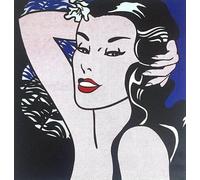 GYTRI CGFHJ Póster de Roy Lichtenstein Cuadro moderno de arte mural《Little Aloha》de Roy Lichtenstein Grabados Pintura de lienzo retrato para decoración del hogar 50x50cm sin enmarcar