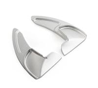 GYTTAK levas Cambio Volante Compatible con Dodge para Challenger Volante De Coche Paletas De Cambio Extensión Paletas De Cambio De Coche Volante De Dirección Aleación De Aluminio(Silver)
