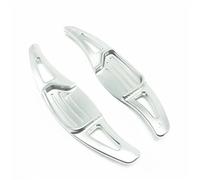 GYTTAK levas Cambio Volante Compatible con Ford para Mondeo 2013 2014 2015 2016 2017 2018 2019 para Edge para Taurus 2015-2019 Extensión De Palanca De Cambios De Volante De Coche(Silver)