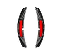 GYTTAK levas Cambio Volante Compatible con Porsche para Panamera 911 para Cayenne 992 2021 Accesorios De Coche Volante Paleta De Cambio De Fibra De Carbono Levas De Cambio De Coche(Black)